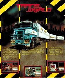 Box back cover for Transworld on the Commodore Amiga.